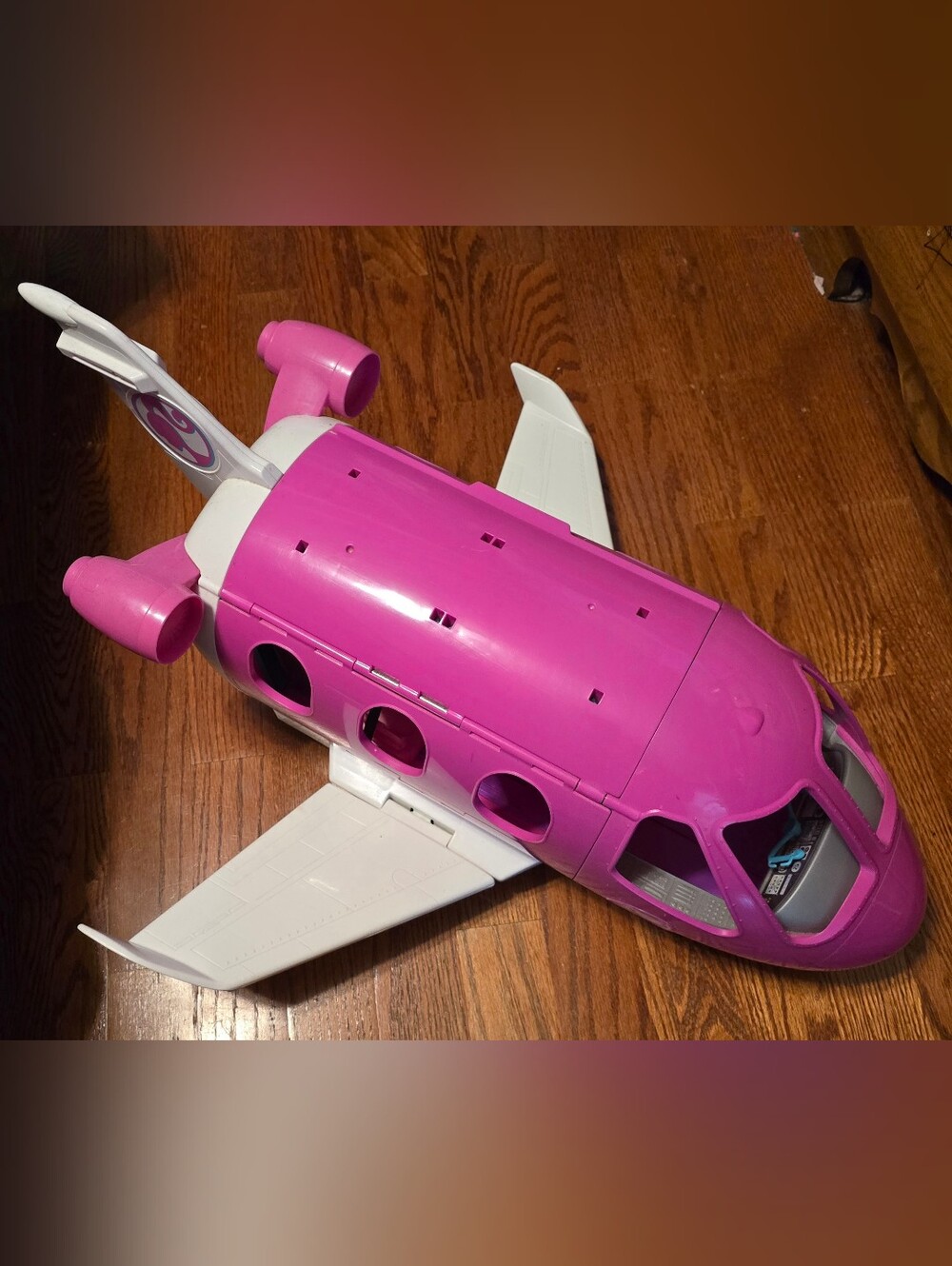 BARBIE Pink Kids Airplane Playset &  BARBIE car. Price Listed For Both Items